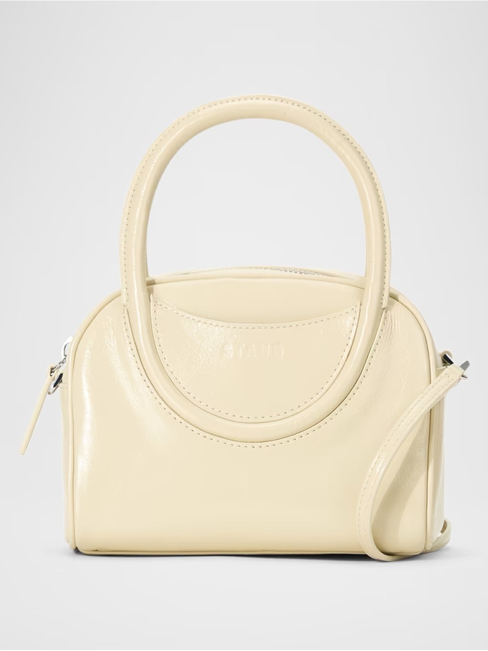 Staud Maude Mini Bowler Bag with Removable Strap